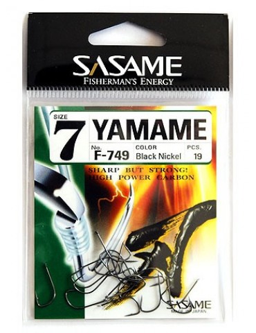 Sasame udice Yamame black nickel